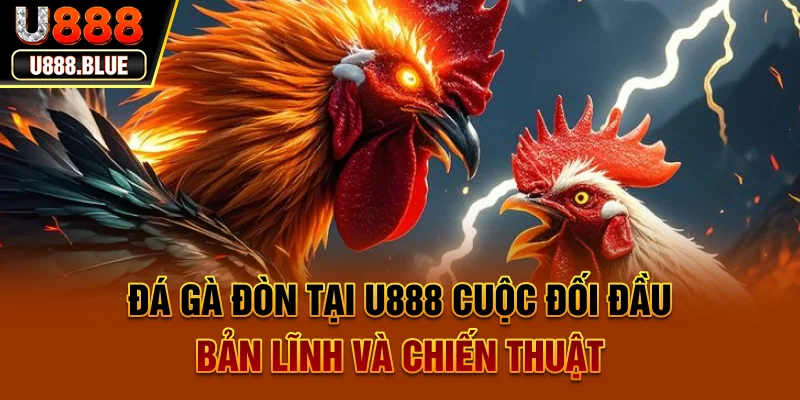 Tìm hiểu về thời gian diễn ra trận đấu đá gà đòn tại U888